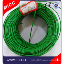 MICC 24AWG SS tressé PFA thermocouple enduit fil de haute qualité